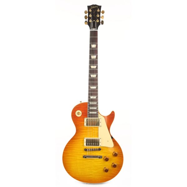 Gibson Custom Shop 1959 Les Paul Made 2 Measure Rossington Burst Gold Hardware Online Sale