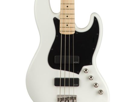 Squier Contemporary Active Jazz Bass HH Flat White Used Online now