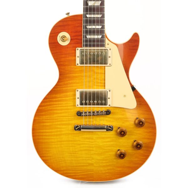 Gibson Custom Shop 1959 Les Paul Made 2 Measure Rossington Burst Gold Hardware Online Sale