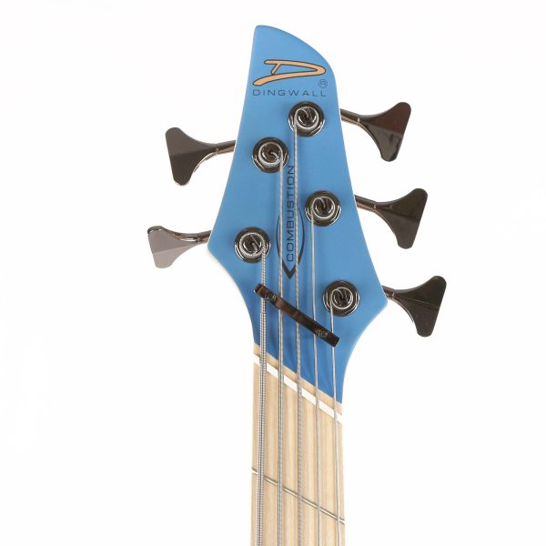 Dingwall NG3 Adam Nolly Getgood Signature Fan Fret 5-String Electric Bass Guitar Laguna Seca Blue Used on Sale