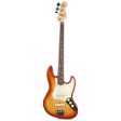 Fender American Professional Jazz Bass Limited Edition Lightweight Ash Sienna Sunburst For Cheap