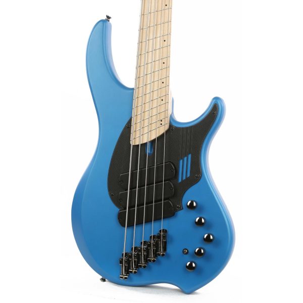 Dingwall NG3 Adam Nolly Getgood Signature Fan Fret 5-String Electric Bass Guitar Laguna Seca Blue Used on Sale