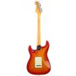 Fender American Ultra Stratocaster HSS Plasma Red Burst For Discount