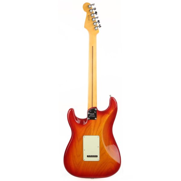 Fender American Ultra Stratocaster HSS Plasma Red Burst For Discount