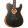 Fender American Acoustasonic Telecaster Black Used For Cheap