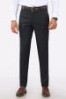 Dark Grey Slim Fit Formal Trouser Discount