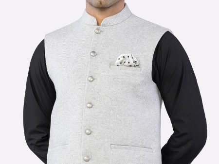 Light Grey Waistcoat For Discount