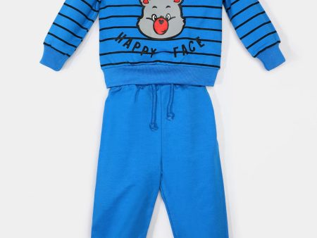 Blue Graphic Printed Boys Combos Online