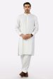 Off White Wash & Wear Shalwar Kameez Supply