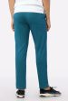 Teal Causal Knitted Trouser Hot on Sale