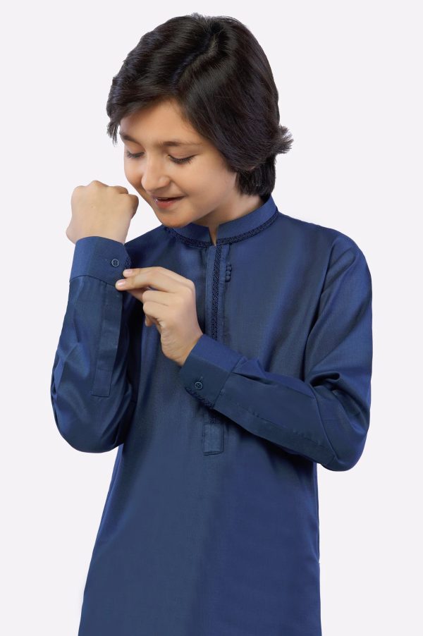 Dark Blue Boys Kurta Pajama For Sale