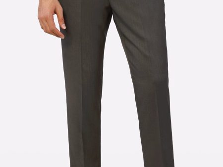 Brown Regular Fit Formal Trouser Online now