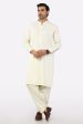 Cream Cotton Shalwar Kameez Sale