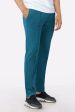 Teal Causal Knitted Trouser Hot on Sale