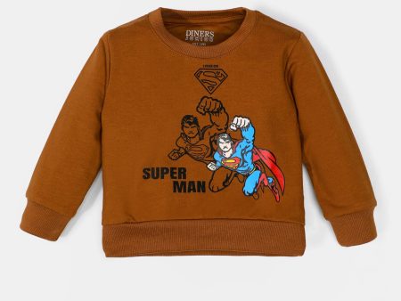 Super Man Printed Boys Sweatshirt For Sale