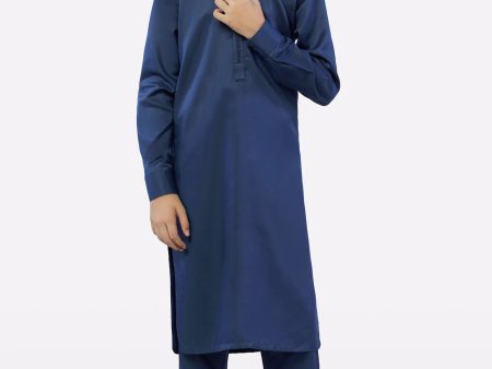 Dark Blue Boys Kurta Pajama For Sale