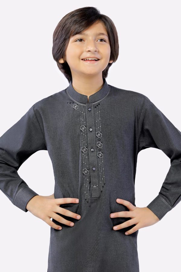 Charcoal Boys Kurta Pajama Sale