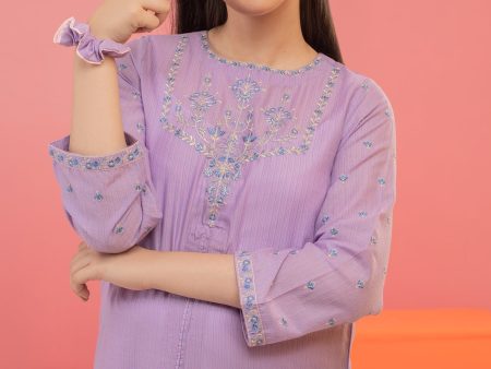 Lilac Embroidered Teens 2PC Online Sale