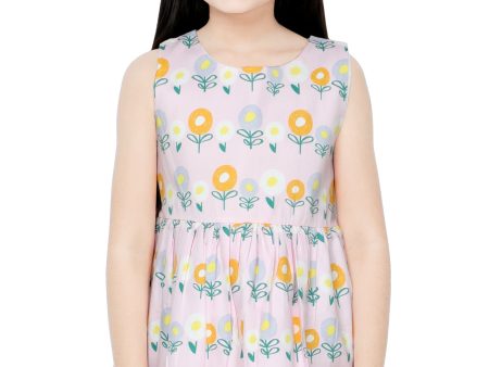 Girls Frock in Pink SKU: KGL-0333-PINK Cheap