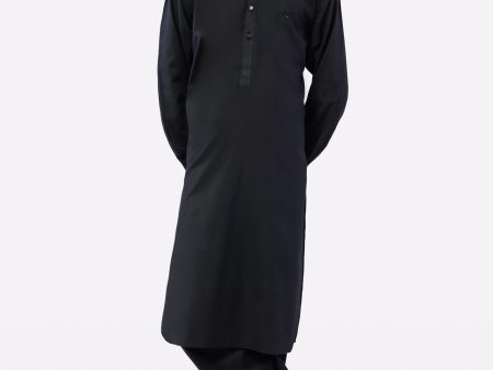 Black Boys Kameez Shalwar on Sale