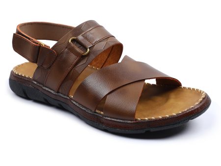 French Emporio Men s Sandal SKU: SLD-0040-BROWN Cheap