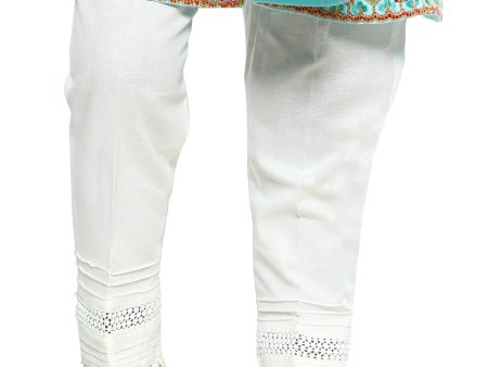 Bottom For Girls In White SKU: KGKB-0050-WHITE Fashion