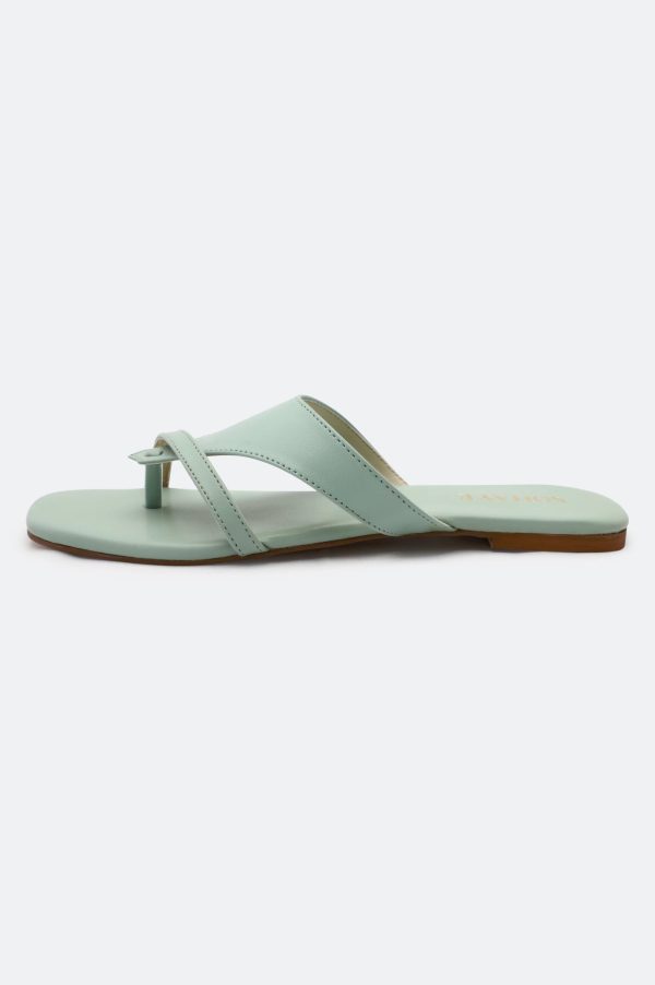 Sea Green Slippers for Women Discount