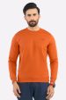 Rust Basic Sweatshirt Online Hot Sale