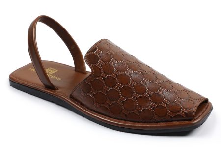 French Emporio Men s Sandal SKU: SLD-0039-BROWN Online