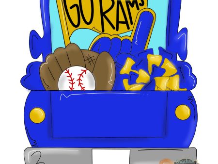 Baseball Truck Template For Cheap