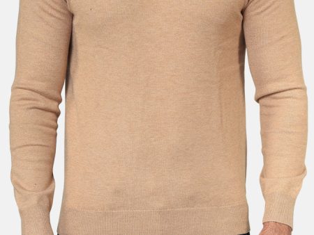 Gents Sweater In Fawn SKU: SA520-Fawn Online Hot Sale