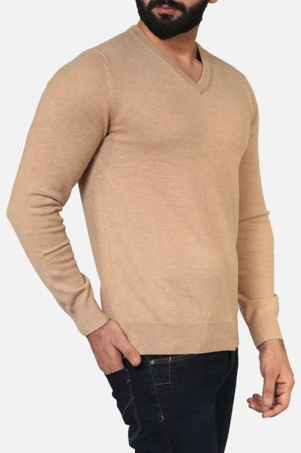 Gents Sweater In Fawn SKU: SA520-Fawn Online Hot Sale