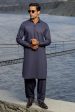 Dark Blue Shalwar Kameez For Cheap