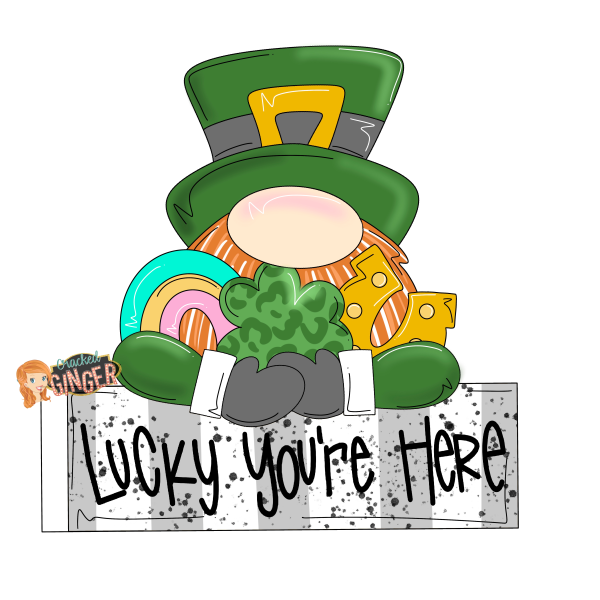 St Patrick’s Day Leprechaun and charms Cutouts and Kits Supply