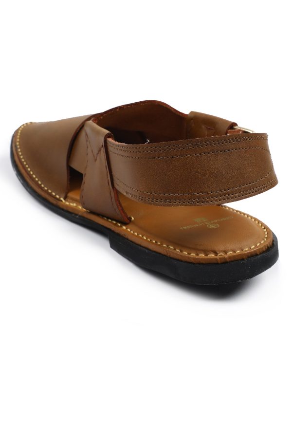 French Emporio Men s Sandal SKU: PSLD-0047-CAMEL For Sale