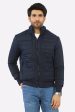 Navy Blue Puffer Jacket for Mens For Sale