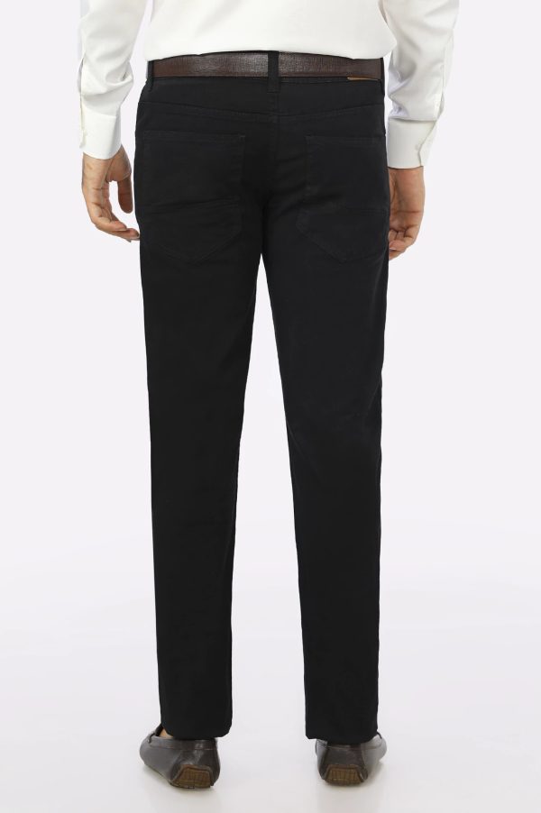 Black Smart Fit Cotton Chino Online