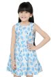 Girls Frock in White SKU: KGL-0340-WHITE Cheap