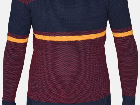 Gents Sweater In Maroon SKU: SA534-Maroon Online Hot Sale