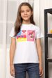 Babs Bunny Printed Girls T-Shirt Hot on Sale