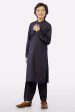 Dark Purple Boys Kameez Shalwar Online now