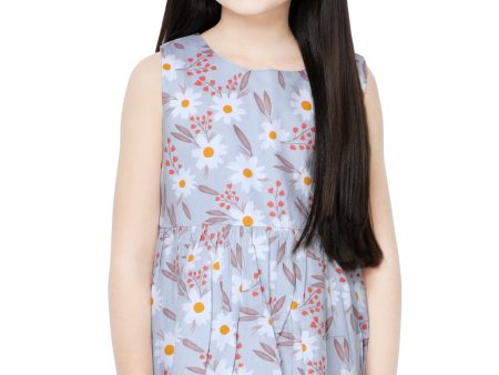 Girls Frock in Grey SKU: KGL-0330-GREY Online now