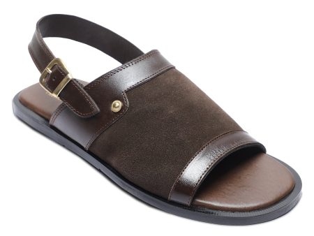 French Emporio Men s Sandal SKU: SLD-0041-COFFEE Online now