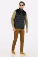 Black Quilted Puffer Vest for Mens Cheap