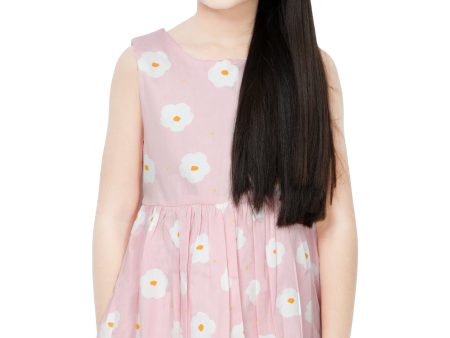 Girls Frock in Pink SKU: KGL-0327-PINK Discount