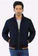 Navy Blue Reversible Men s Jacket For Sale