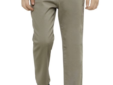 Beige Slim Fit Chino Trouser Cheap