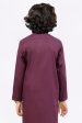 Boys Kurta Shalwar In Dark Purple Online Sale