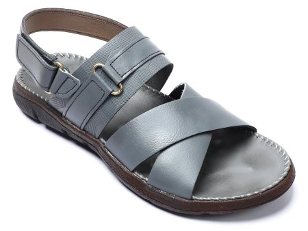 French Emporio Men s Sandal SKU: SLD-0040-GREY Online Sale