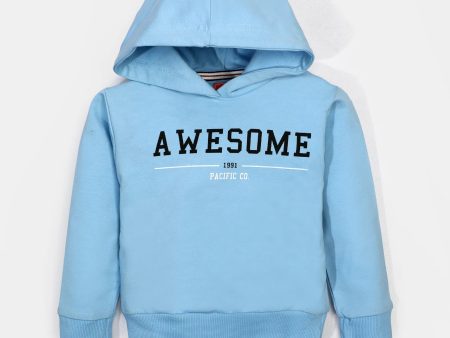 Light Blue Infant Girls Hoodie Hot on Sale